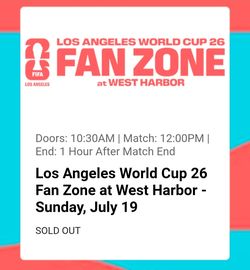 FIFA FAN FEST AT WEST HARBOR