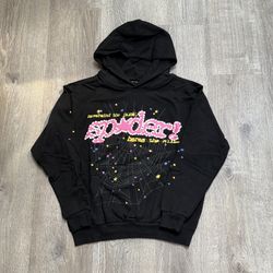 Sp5der P*nk V2 Hoodie ‘Black’