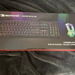 Ibuypower Gaming Keyboard And Mouse New