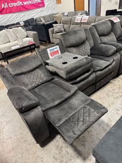 SECTIONAL  2PC (couch, sofa) !!NO CREDIT NEEDED !! TAKE IT HOME TODAY!! 🚛 SAME DAY DELIVERY AVAILABLE 🚚 Se Habla Español
