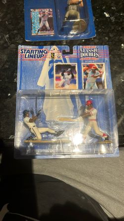 Ken, Griffey Junior and Senior in original packing