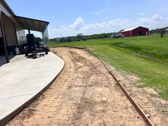 Extension de driveway