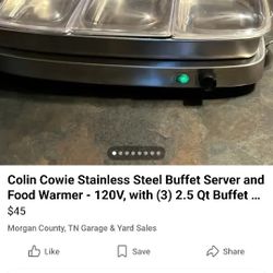 New In Box Buffet Server - two Available 
