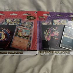 Ascended heroes tech sticker collection