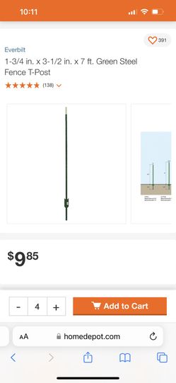 Fence Posts - Great For Dog Fencing 