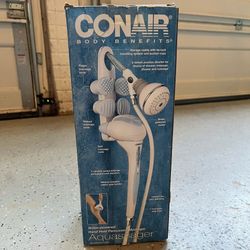 Conair Body Benefits Aquassager Water Powered Handheld Percussion Massager
