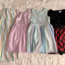 Girls Dresses Sizes 7/8 and 9/10 (8 Items)