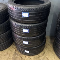 4-used Tires 245/55/R19 Kumho For 150.00 Installed. Free Mount And High Speed Balance Included.