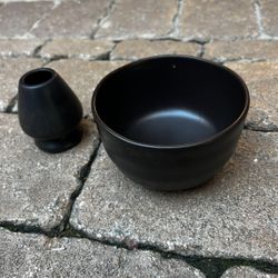 Matcha Set Whisk Holder And Bowl