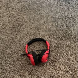 Red Headphones 