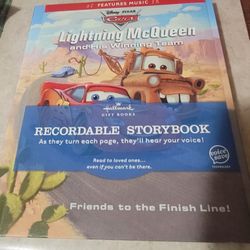 Lightning McQueen Recordable Storybook NEW