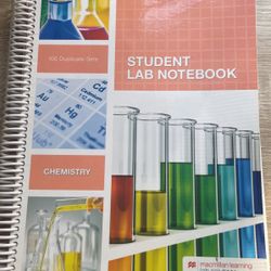 Chemistry Student Lab Notebook