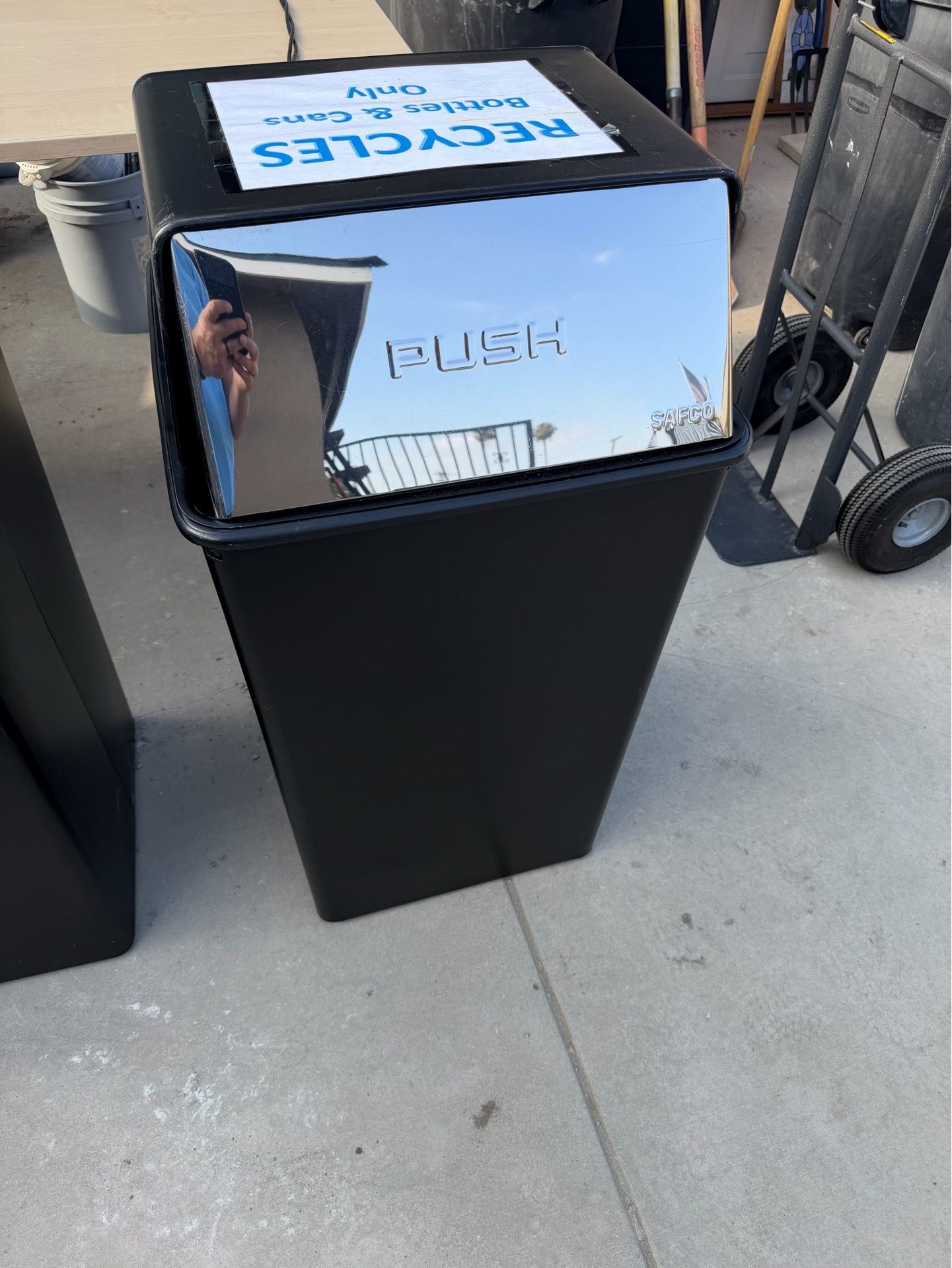 Large Safco - Trash cans