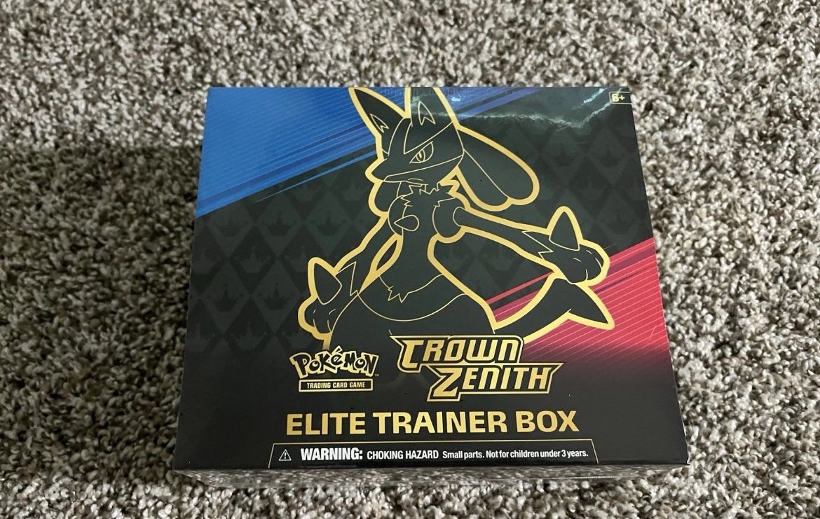 Pokemon Crown Zenith ETB