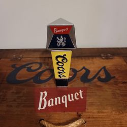 Coors Banquet Mini Tap Handle