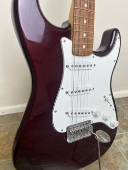 Burgundy 2004 Fender Stratocaster, Amplifier, & Case