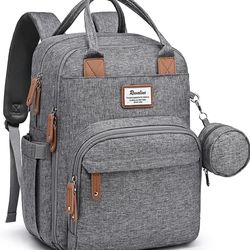 NEW- Diaper Bag- Gray