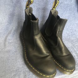 Nice Doc martens Slip On Boots Black  SIZE Men 9 Womens 10