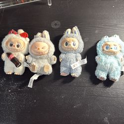 4 Labubu Plush Figures – $25 Each or $100 for All