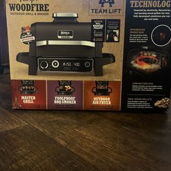 NINJA WOODFIRE OUTDOOR GRILL & SMOKER