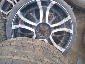 Wheels set 265/35r22 5 universal bolt