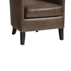 Brown Leather Chair