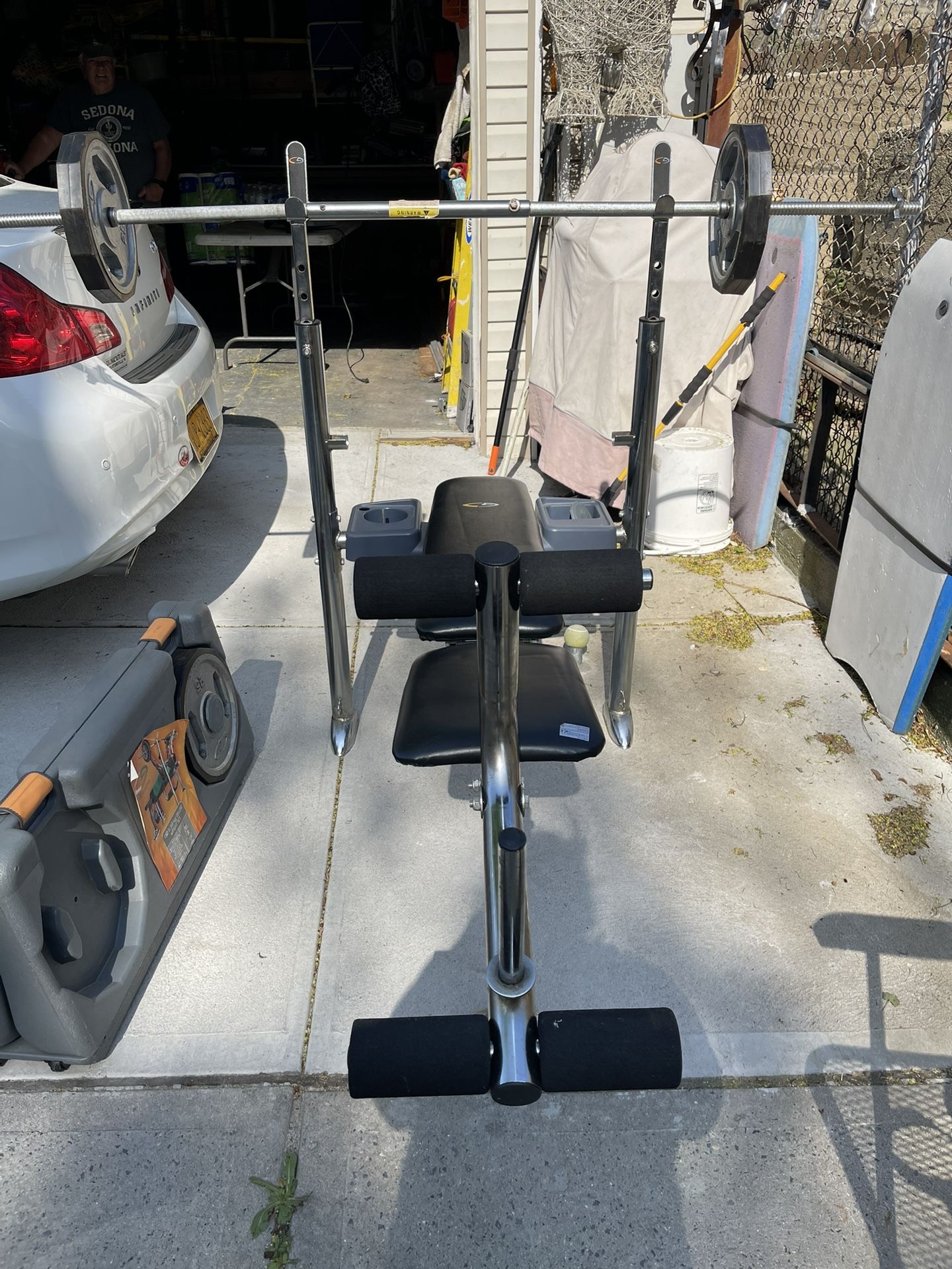 Champion C9 150 Lb Deluxe Weight Set