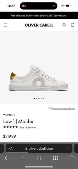 BRAND NEW!! Oliver Cabell Low 1 Malibu size 41