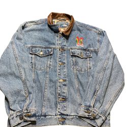 Vintage Dunbrooke Outdoor Advantage UpStream Kellogg’s Denim Jacket Size L