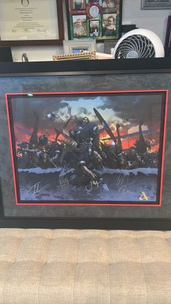 World of Warcraft print signed