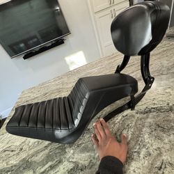 Saddlemen Step Up Seat W/Backrest