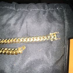 Gold plated Cuban bralette