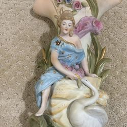 Antique French Figurine Lamp #2