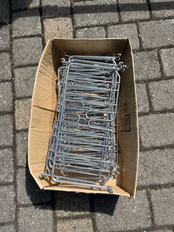 Stainless steel shelf divider