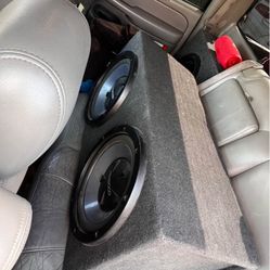 big subwoofer box 12