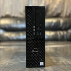 DELL Precision Tower 3420 Intel Xeon 16GB RAM 1TB SSD 2GB GPU Windows 11 dual display desktop computer