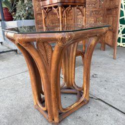 Antique Table bamboo
