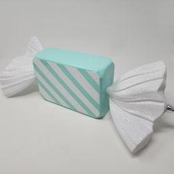 Extra Large Vickerman Christmas Ornament (689974)
18.5" - Seafoam - Rectangle - Stripe - Candy
