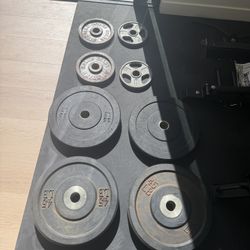 230 Lbs Plates Set