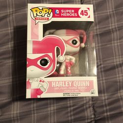 Harley Quinn Pink And White Pop