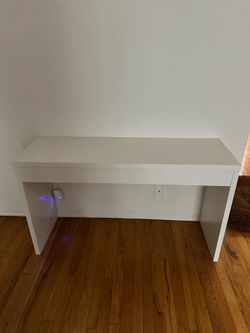 White living room table
