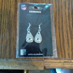 Green Bay Packers Earings 