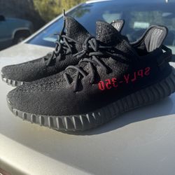 Adidas Yeezy Boost 350 V1 (Black & Red)