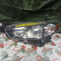 2014-16 Mazda 6 Left Headlight Regular 