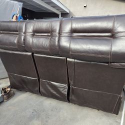 Power Leather Costco Couches In Good Condition Need Them Gone Todayà