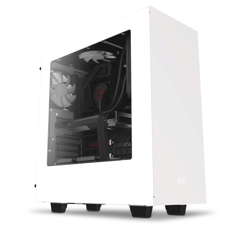 NZXT S340-White Mid tower