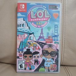 L.O.L. Surprise! B.B.s Born to Travel Nintendo Switch - Used Working