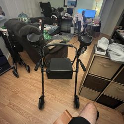 Full Upright Walker Heavy Duty Seat Platform