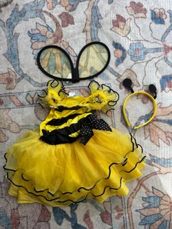 Kids Bumblebee Halloween Costume Set size :2/3T