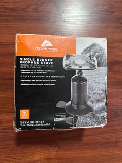 Camping propane burner